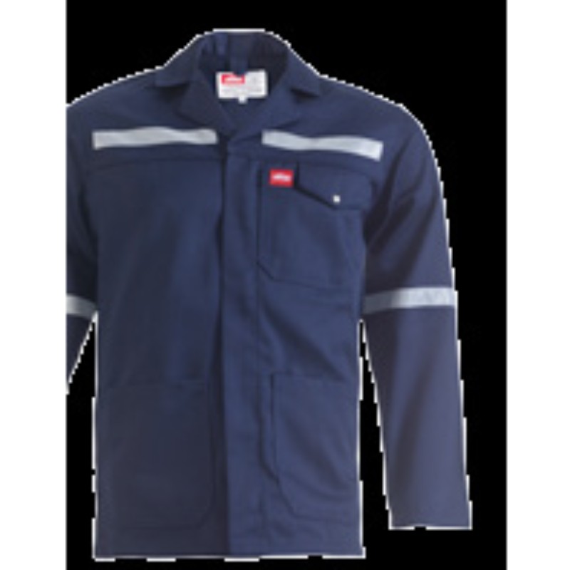 Poly Cotton Winter Jacket with Reflective Style 221